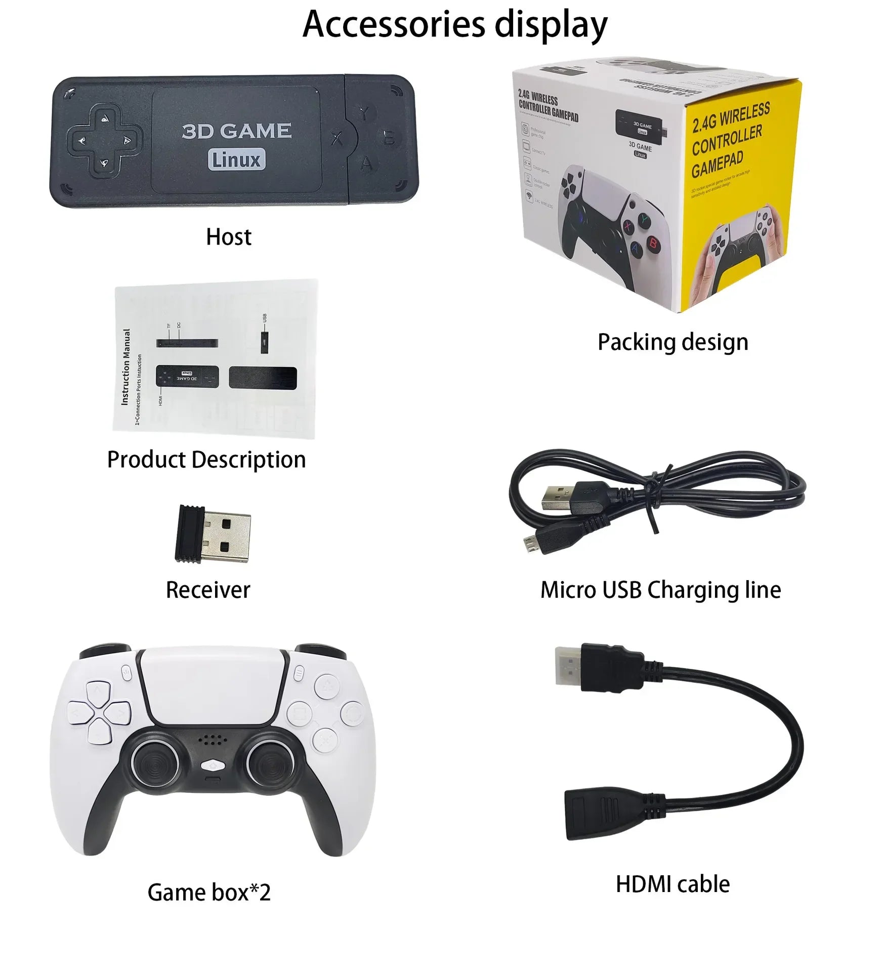 U9 PRO Retro Game Stick