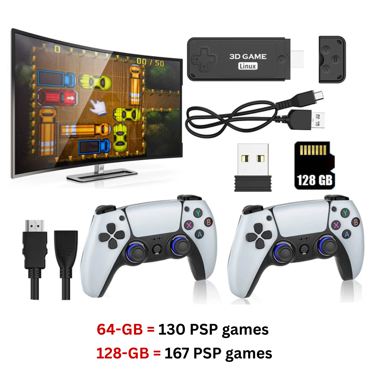 U9 PRO Retro Game Stick