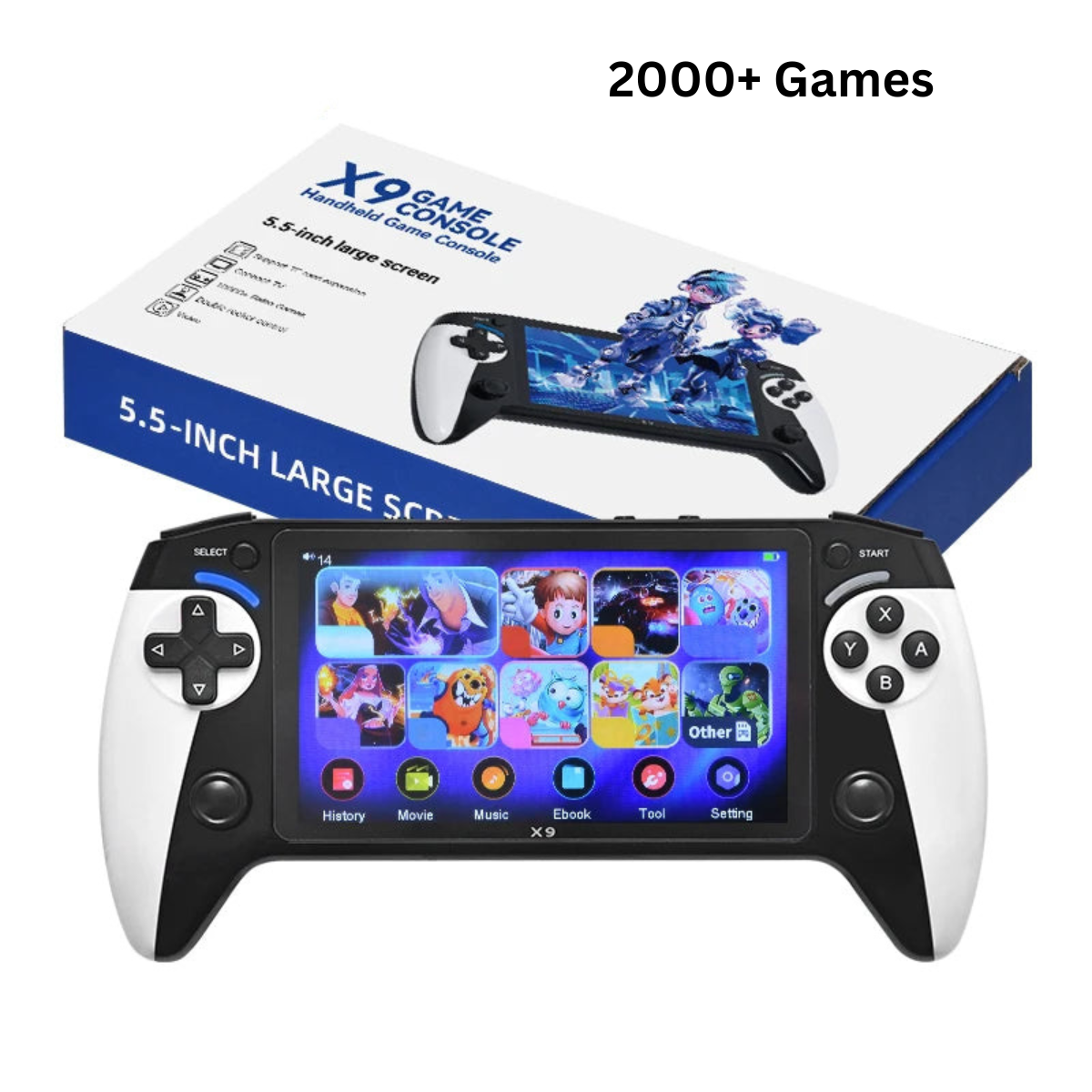 X9 Retro Handheld Game Console