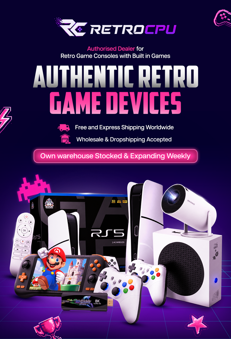 RetroCPU Brand Mobile Banner