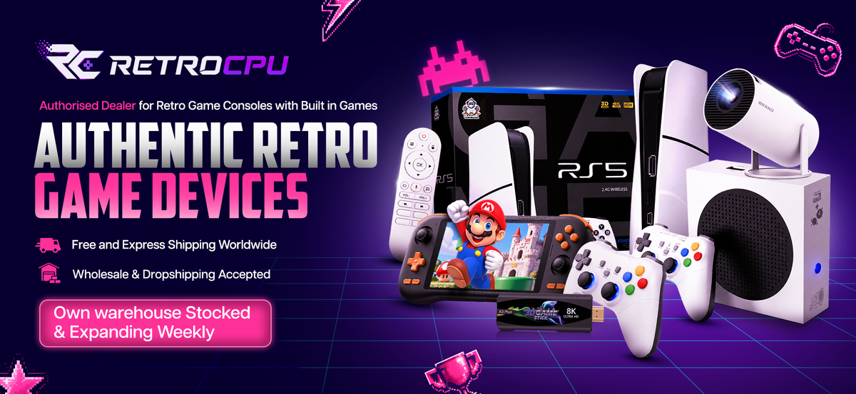 RetroCPU Brand Banner