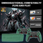 Game Stick Lite with controllers and a large screen displaying 4K Ultra HD content.