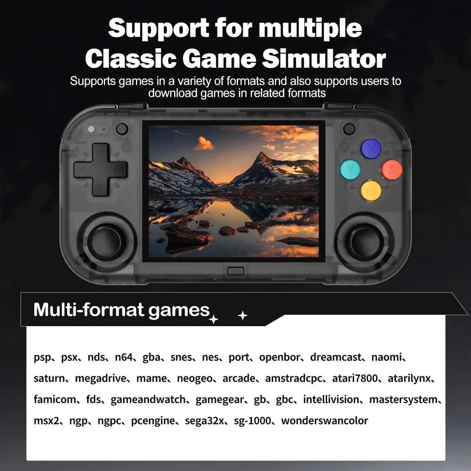 XU MINI M Retro Handheld Game Console