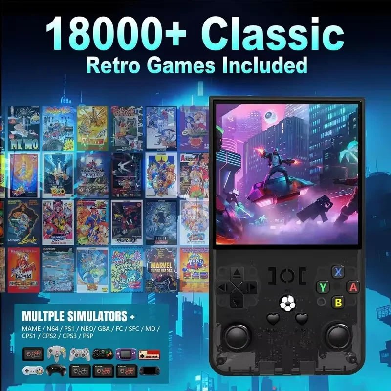 R36 Max Retro Handheld Game Console - Image 9